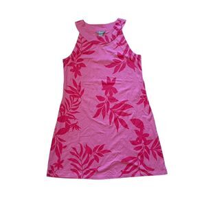 Natural Reflections Red Violet Trop Dress – Size L